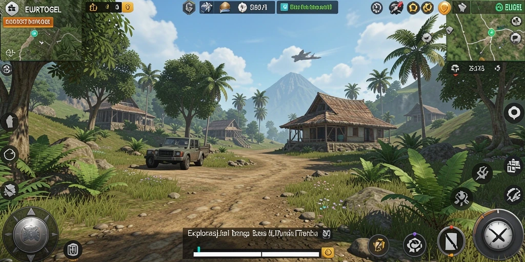 Gameplay membuka petualangan seru di dunia terbuka yang luas.