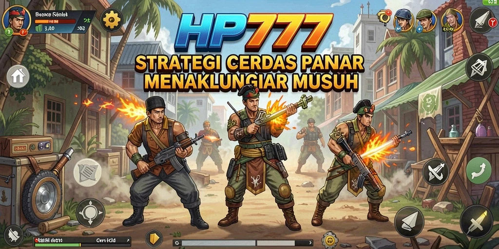 Tampilan game HP777 yang mendebarkan dan penuh strategi.
