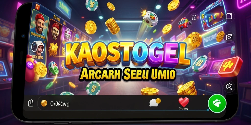 Tangkapan layar KAOSTOGEL yang menunjukkan aksi seru dalam gameplay Arcade.