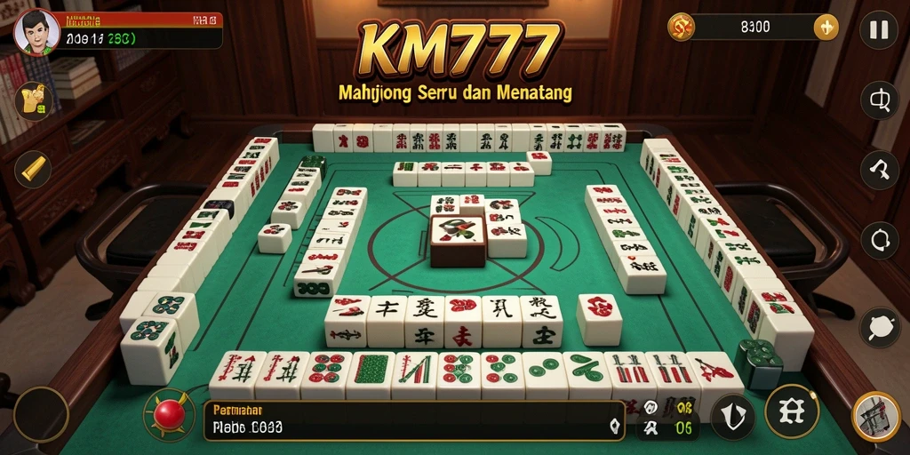 Gameplay seru Mahjong di KM777 dengan grafis yang memukau.