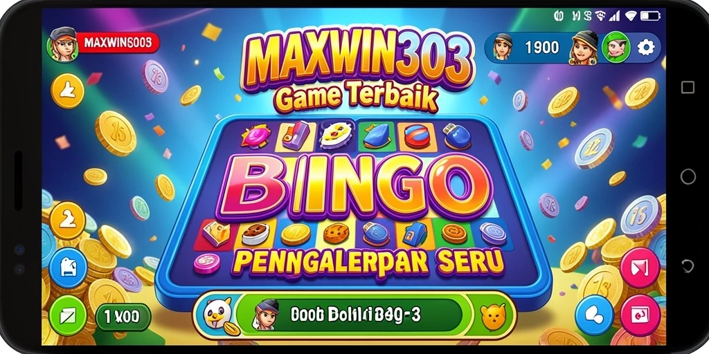 Tampilan gameplay menarik dari MAXWIN303 dengan tema Bingo yang beragam.