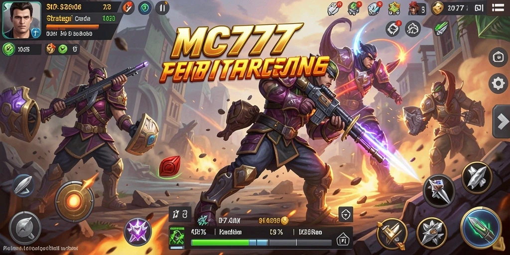 Tampilan menakjubkan dari pertempuran strategi di MC777.