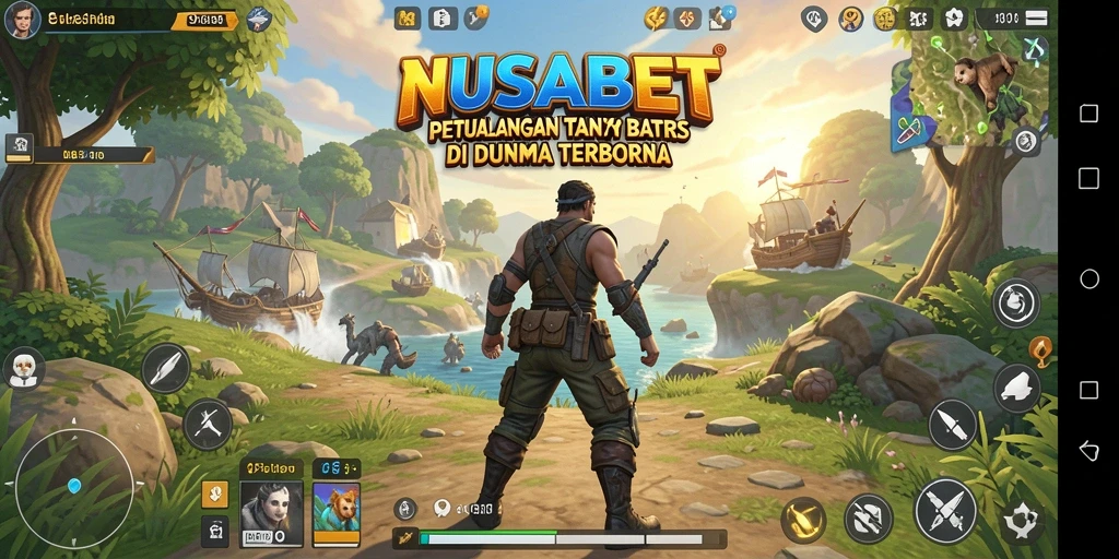 Gameplay Open World yang menakjubkan di NUSABET.