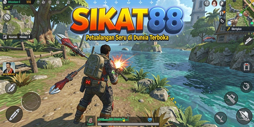 Tampilan gameplay menarik dari SIKAT88 di dunia terbuka.