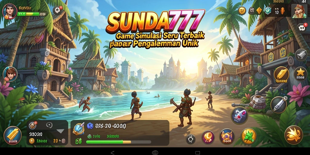 Tangkapan layar gameplay SUNDA777 dengan grafis realistik dan interaksi menarik.