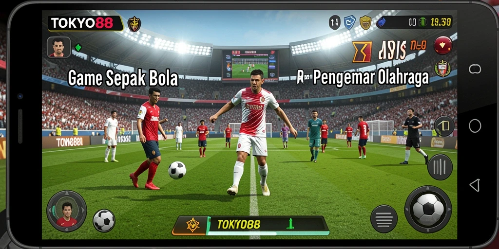 Tampilan gameplay yang mendebarkan di TOKYO88.